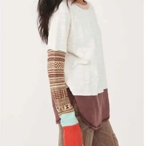 We The Free- Free People "Jordan" Raglan Sleeve Top XS